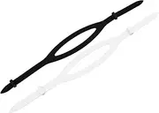 [BCOATH] 2pcs Diving Mask Strap Silicone Eyeglasses Strap Bungee Cord for Boys and Girls/Sports Glasses Unisex Swimming Goggles Neck Retainer
