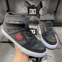 在飛比找蝦皮購物優惠-美國潮牌DC shoes 新款潑墨高幫滑板鞋