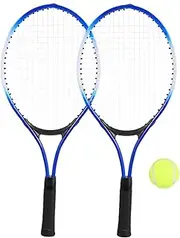 OHPHCALL Children's Tennis Racket Toys Sports Toy Plaything Outdoor Sports Toy for Children Outdoor Toy Tennis Toy Tennis Rackets with Ferroalloy