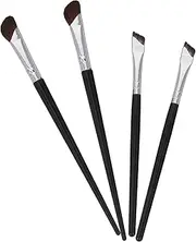 FOMIYES 4 Pcs Contour Brush Eyeshadow Brush Under Eye Concealer Brush Concealer Brush under Eye Nose Makeup Brush Eye Shadow Brush Angled Eyeliner Brush Eyebrows Brush Horse Hair