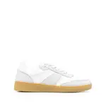 [A.p.c.] A. p.c. Logo-print Lace-up Sneakers 38 IT WHITE