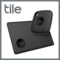 在飛比找Yahoo奇摩購物中心優惠-Tile 防丟小幫手 入門款 Mate 4.0 (黑) + 