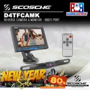 Scosche D4TFCAMK Reverse Camera & Monitor - OBD11 Port