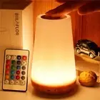 13 Color Changing Night Light RGB Remote Control Touch Dimmable Lamp Portable Ta