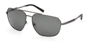 Timberland TB00009 Polarized 07R Men's Sunglasses Silver Size 63