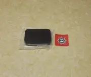 Black Small Hinged Tin For Mini Survival Kit, Charcloth, or EDC