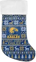 West Coast Eagles AFL Footy Christmas Stocking