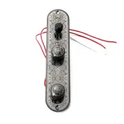 1*Tele Prewired Wired Control Plate 3-Way Switches Knob For Telecaster Guitar