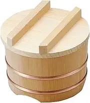 J-kitchens Wooden Art, Made in Japan, φ5.6 x H3.5 inches (14.2 x 9 cm), Japanese Product