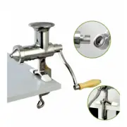 New 304 Stainless Steel Wheat Grass Vegetable Juicer Hand Crank Manual Extractor