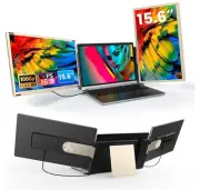 ✅NEW✅Latest Laptop Screen Extender,15.6" Portable IPS Triple Monitor Detachable✅