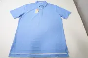 New Peter Millar Golf Pattern Polo Mens Size Medium LIB 1001E 01280364