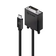 ALOGIC (ELUCDV-02RBLK) USB-C to DVI Cable 2m - Male to Male