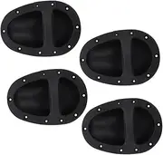 Angoily 4pcs Speaker Handle Replacement Handles for Outdoor Speakers Comfortable to Hold Design for Confident Carrying and Secure Mounting