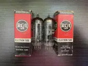 Rare Platinum Matched Pair of NOS RCA 12BH7A Tubes for McIntosh MC30 MC240 MC275