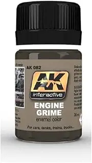 AK Interactive AK082 Weathering Engine Grime Enamel 35mL