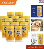 for Pets Multi-Purpose Dog Wipes with Aloe Vera, 50 Count - 12 Pack | Dog Wip...