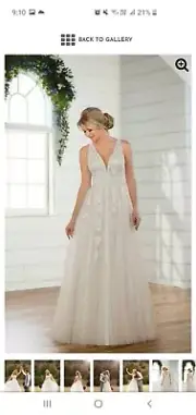 Size 14 ESSENSE OF AUSTRALIA Wedding Dress