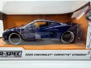 Jada 1/24 2020 Chevy Corvette Stingray Chevrolet Dark Blue DieCast Hyper-Spec