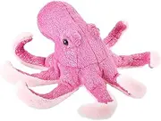 Wild Republic Octopus, Foilkins Junior, Stuffed Animal, 8 inches, Kids, Plush Toy, Fill is Spun Recycled Water Bottles