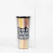 Glitter Sipper Cup Fresh Outta F*cks 700mL