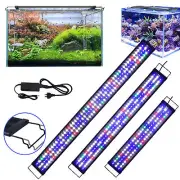 LED Aquarium Light Multi-Color Full Spectrum 30-200CM Over Head Fish Tank Lamp