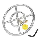 12" Propane Gas Fire Pit Stainless Steel Burner Ring for Gas/Propane/NG Fire Pit