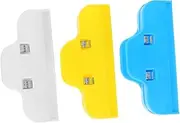 BELLIFFY 3pcs Durable Plastic Sealing Tools for Crafting Secure Fixing for Rhinestone Painting and Snacks Preservation Versatile Clips for Home Use