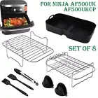 Air Fryer Silicone Pot Basket .Accessories Reusable Air Fryer Silicone Liners