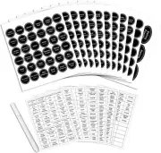 771 Pcs Spice Jar Labels Chalkboard Pantry Stickers for Spice Containers