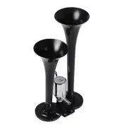 12V 24V 300DB Super Loud Air Horn Dual Trumpet Car Kit Compressor Truck Train
