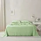 Natural Home Flax Linen Sheet Set Sage