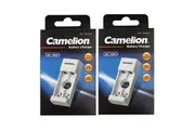 2x Camelion AA & AAA Ni-Cd Ni-MH Charger for Rechargeable Battery Batteries