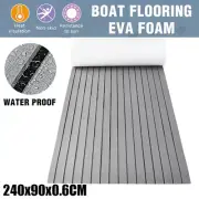 240×90CM EVA Foam Boat Flooring Marine Light Gray Teak Decking For Yacht Carpet