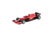 Bburago Licensed 1:43 Scale F1 SF21 Sainz #55 Racing 2021 Diecast Model Car Red
