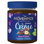 Mövenpick Nut And Cocoa Dark Hazelnut Cream Sandwich Spread 300g