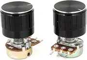Aexit 2 (Potentiometer) Pcs B5K 5K Ohm 3 Terminals Rotary Audio 1 Linear (14ry708qf404) Potentiometer Pot