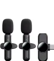 Lavalier Wireless Microphone For iPhone, Plug-Play (Clip Mic Type-c Interface)
