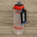 Camelbak Podium Chill 24oz Insulated Water Bottle Fiery Red/White