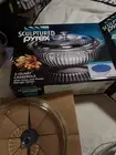New Round PYREX SCULPTURED 2-QUART BAKE & STORE SET - Oven Safe Cookware