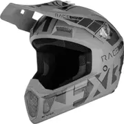 FXR Clutch Stealth Motocross Helmet, grey, Size L