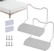 2X Anti Slip Mattress Gripper, Metal Holder Non Slip Gripper, Bed Frame Holder, Bed Stopper to Keep Mattress from Sliding for Comforters, Blankets, Bedding