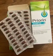 SET PRIORIN Germany Shampoo 200ml + 60 capsules hair loss regrowth 11.2026