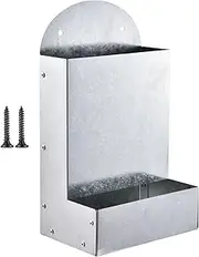 Chicken Grit Feeder, Portable Metal Coop Accessory, Large Automatic Feeding System, 5.9X3.9X10.2in, Ideal for Ducks, Chickens, Outdoor Farm Use, Poultry Nutrition Supply