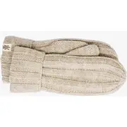 Nirvana Designs Ribbed Mittens in Linen at Nordstrom One Size