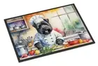 Bouvier des Flandres The Chef Doormat Front Door Mat Indoor Outdoor Rugs for