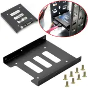 2.5" SSD HDD to 3.5" Mounting Adapter Bracket Tray Dock for PC SSD Holder A.UU