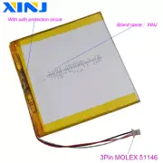 3.7V 3000mAh 11.1Wh Lipo Battery 289296 Repair Reader E-book Tagus Gaia Eco DVR
