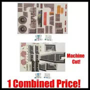 Vintage Star Wars AT-AT & Snowspeeder Replacement Stickers PeelStick Machine Cut