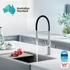 ACA Brass Chrome Pull Down Laundry Swivel Spout Kitchen Sink Mixer Tap Faucet